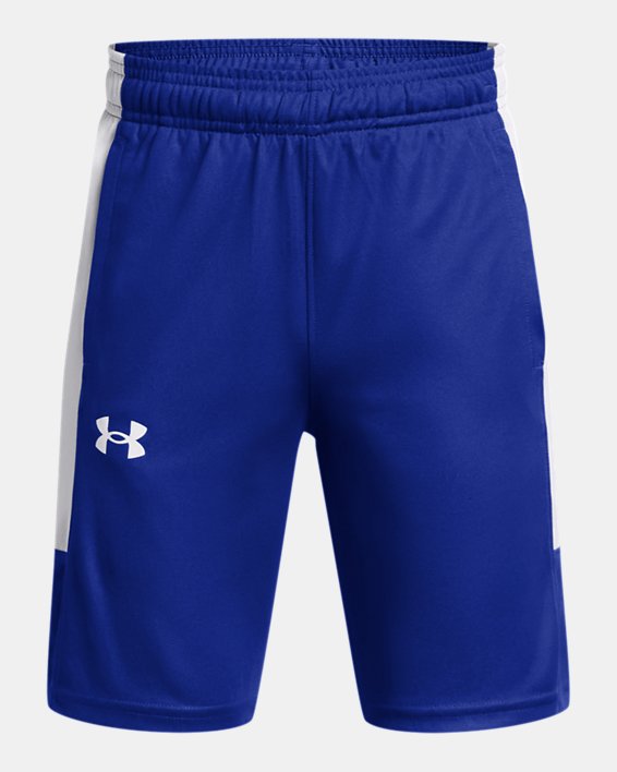 Boys' UA Zone 7" Shorts in Blue image number 0